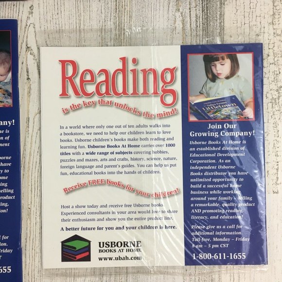 Lot 4 Chick-fil-a Usborne Books Kids Shine-a-Light City Train Science with Air - Picture 10 of 10